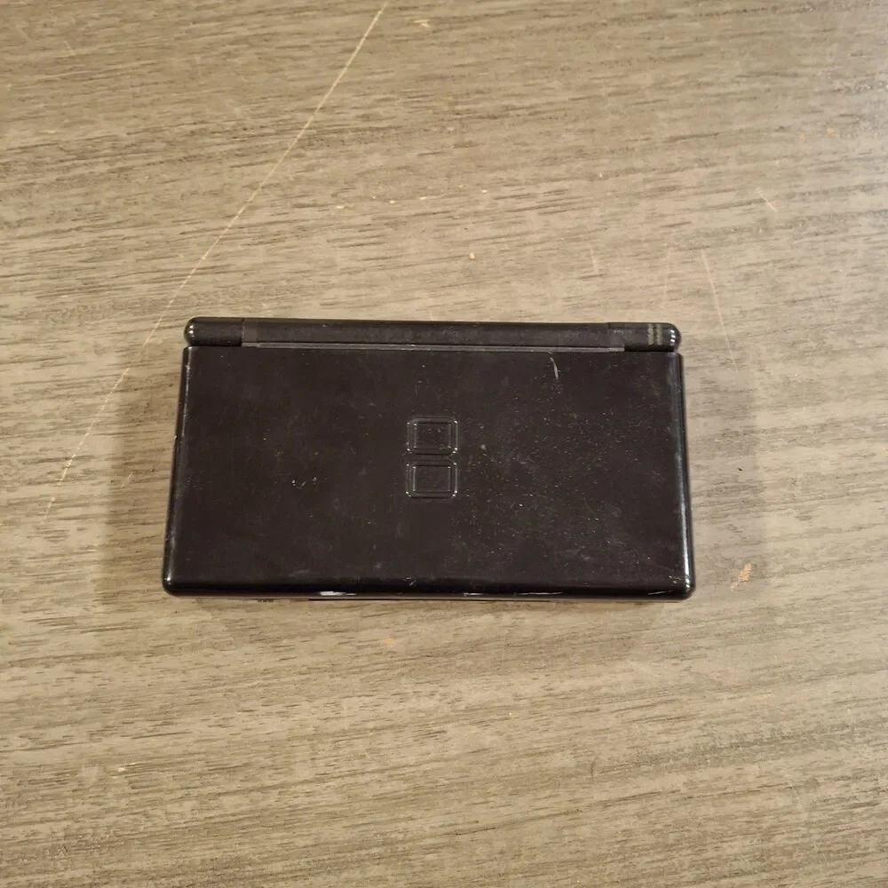 nintendo ds lite console black